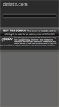 Mobile Screenshot of defate.com